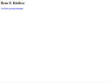 Tablet Screenshot of kizilcec.com